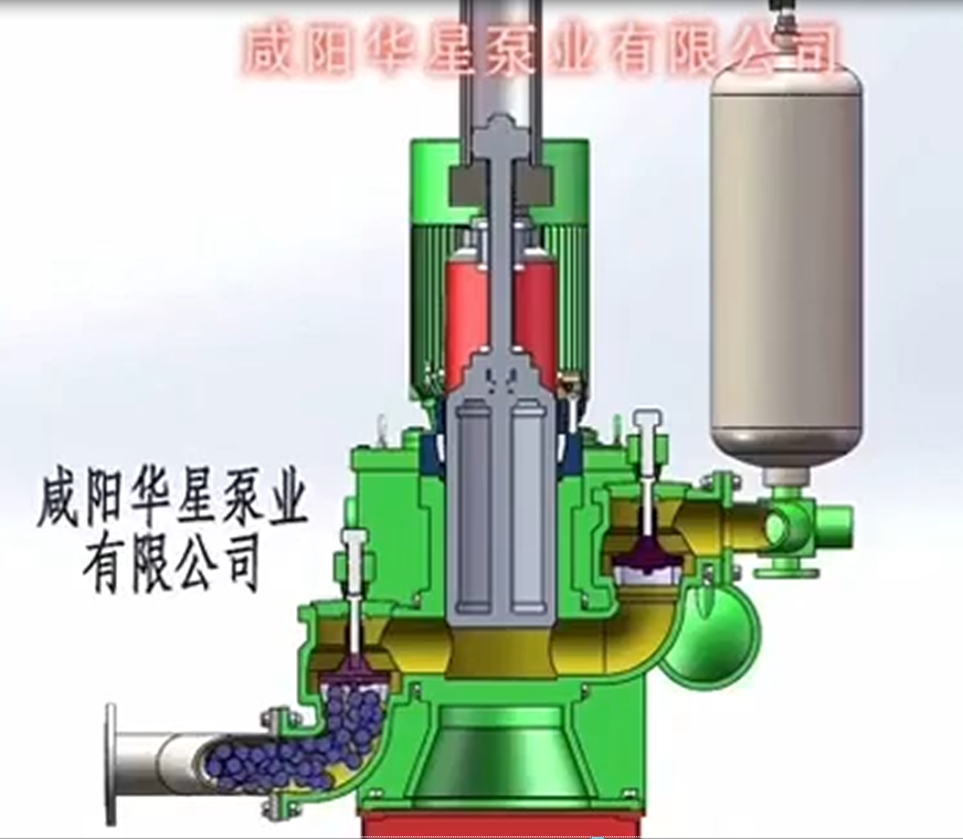 液压柱塞泥浆泵工作原理动画