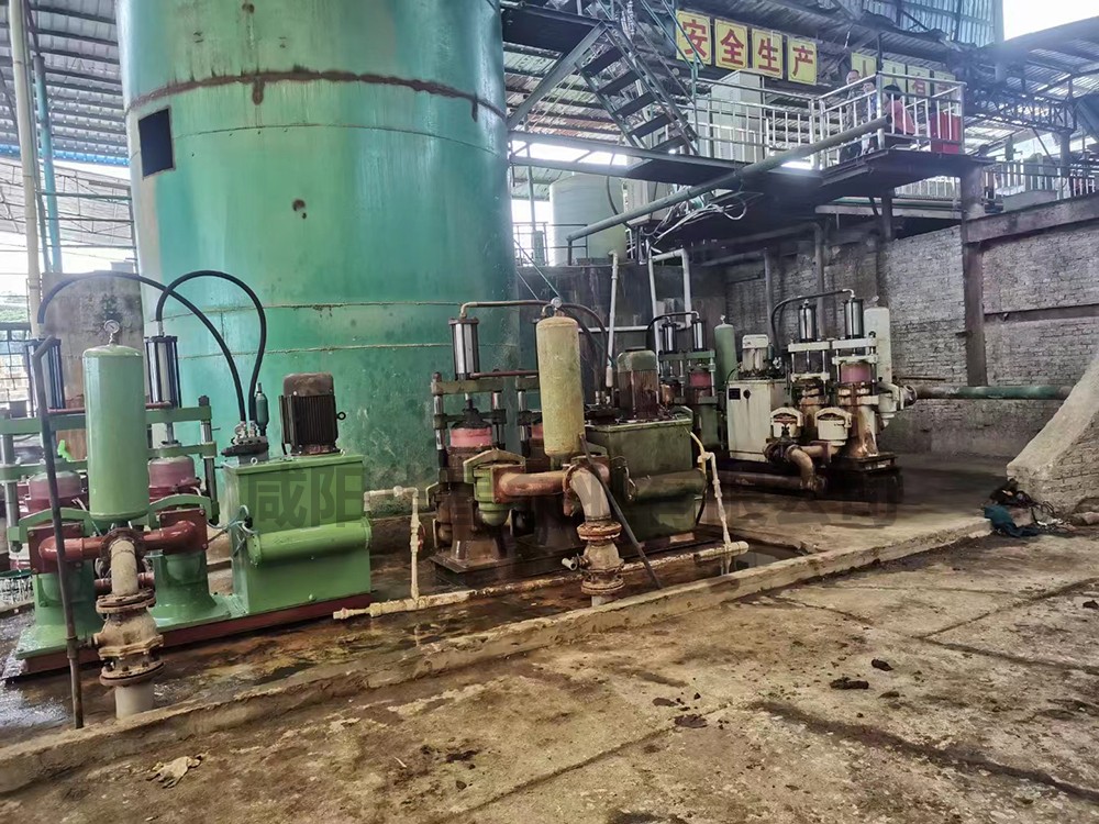 陶瓷液压柱塞泵在污水处理厂的使用现场