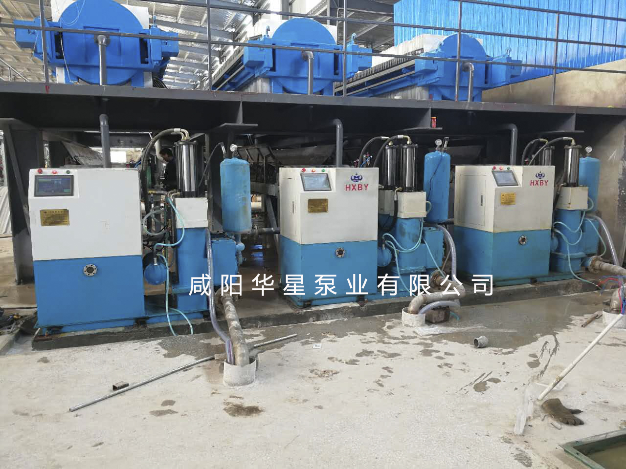智能泵客户使用现场