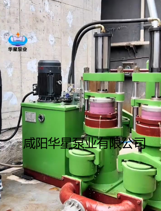 印染厂华星UBH300柱塞泵使用现场
