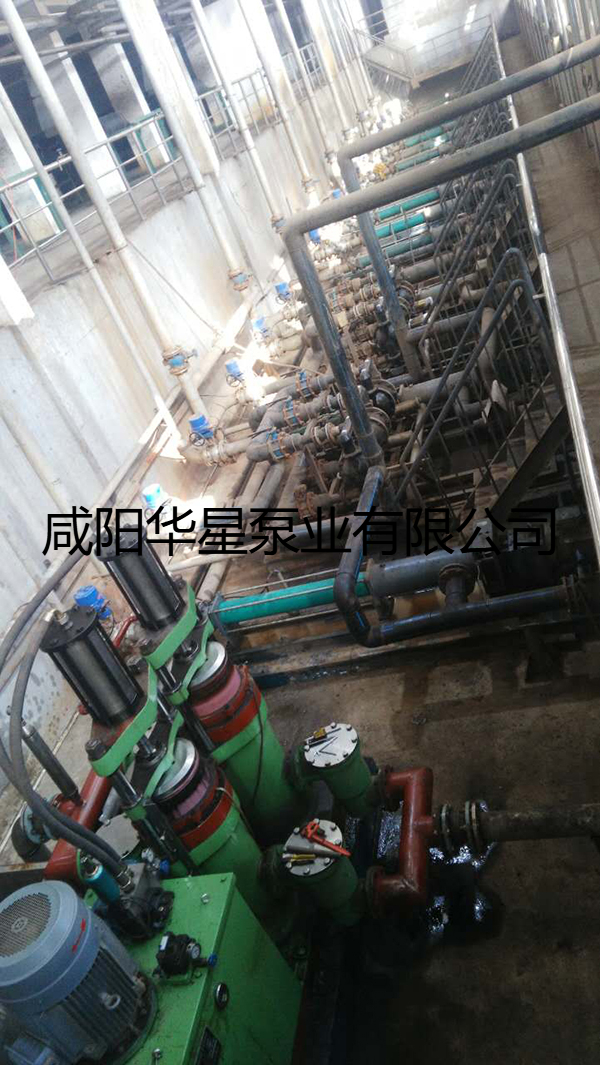 华星陶瓷柱塞泵尾矿使用现场-06