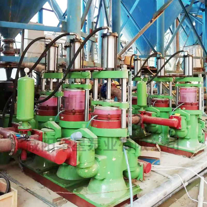 华星陶瓷柱塞泵尾矿使用现场-05