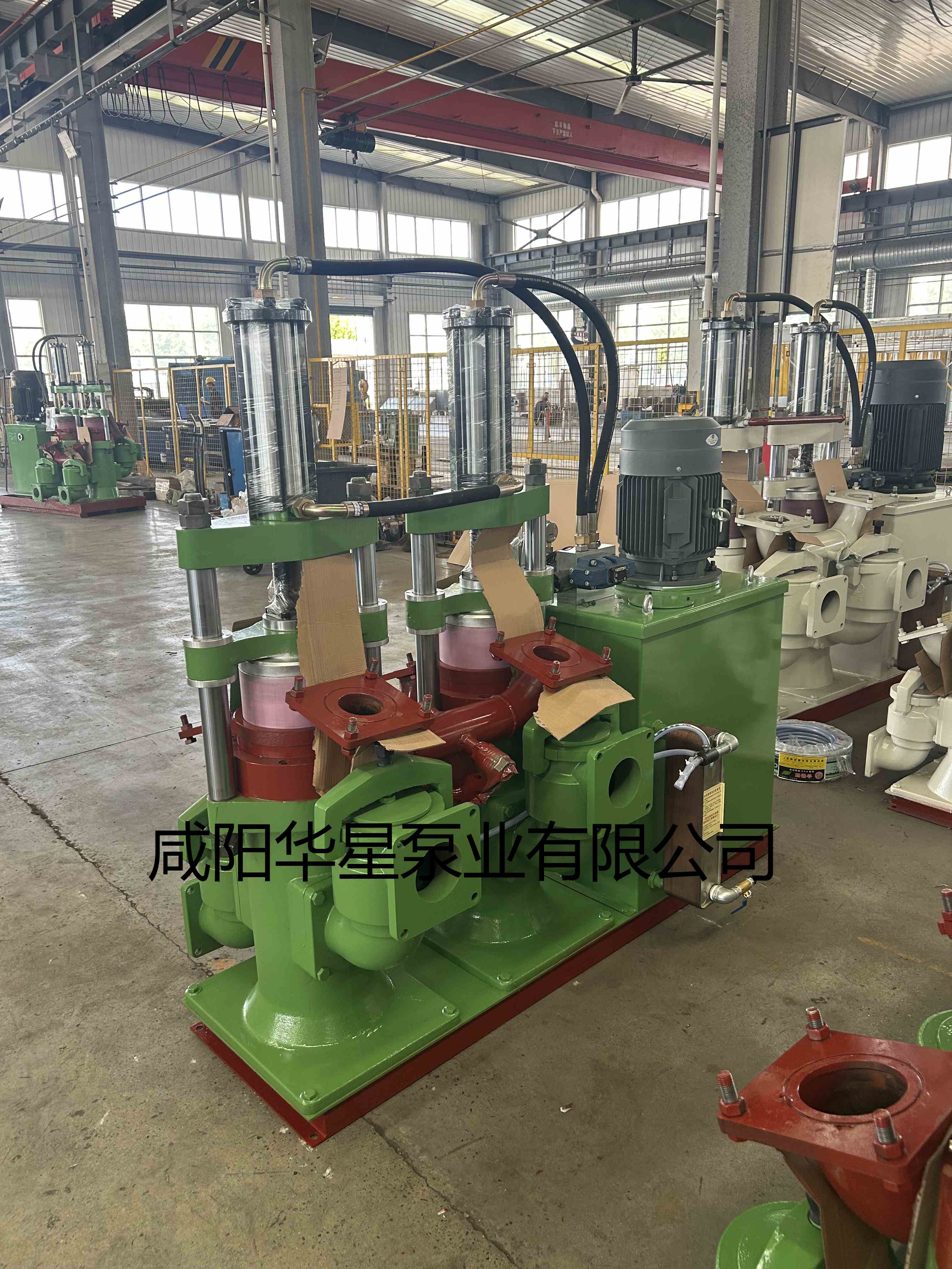 客户订购2台YBH250节能型陶瓷柱塞泵-02
