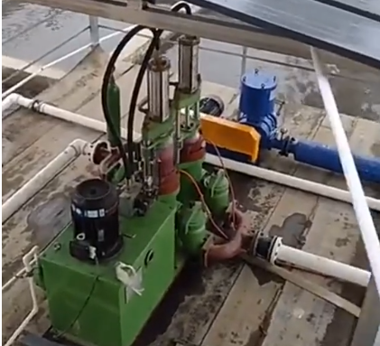 砖厂用压滤机专用节能泵使用视频