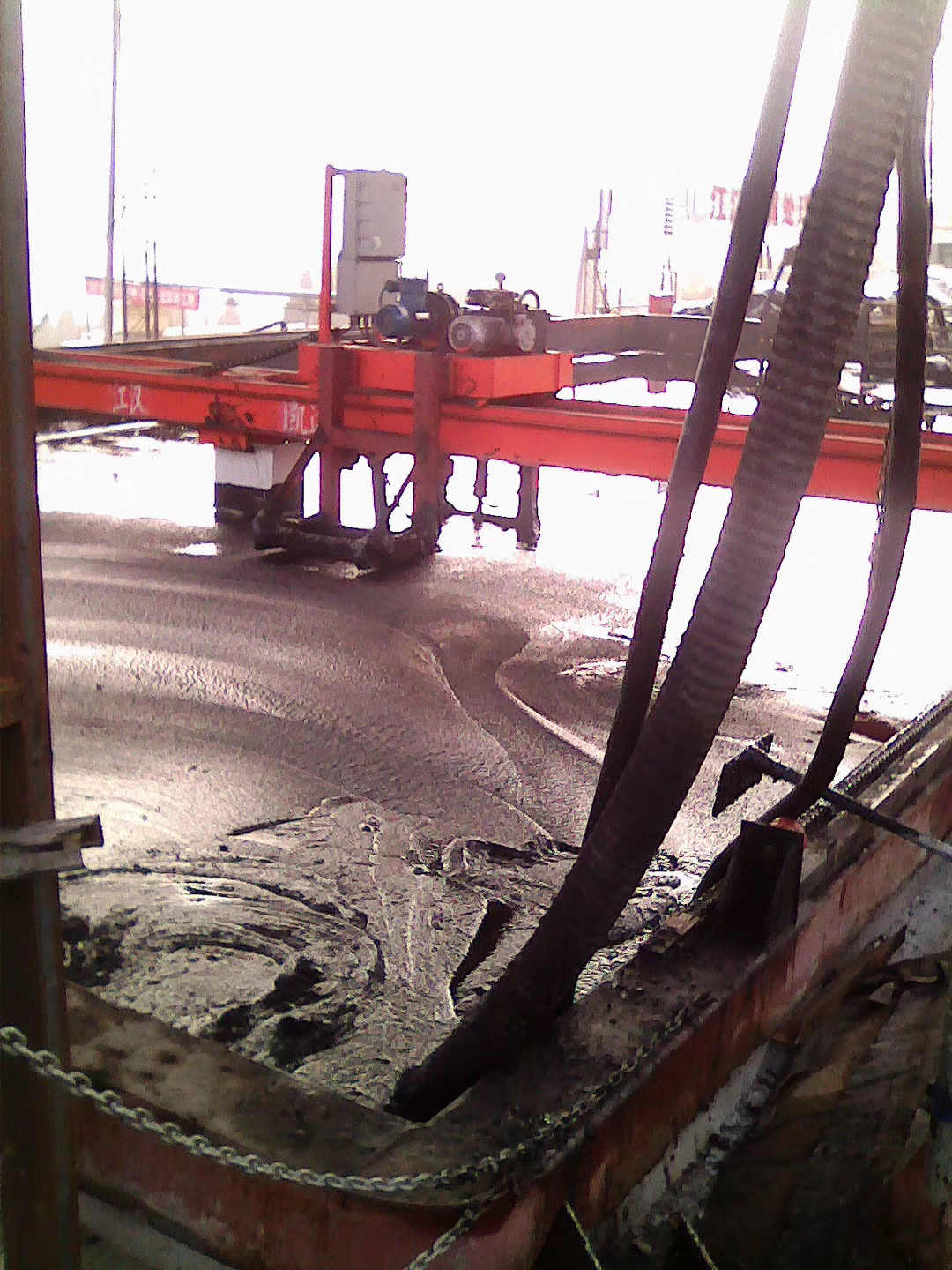 陶瓷柱塞泵使用现场油田项目建设